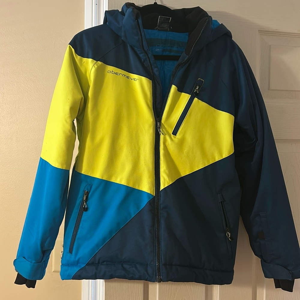 Obermeyer Jax Boys ski snow jacket sz Large 14-16
